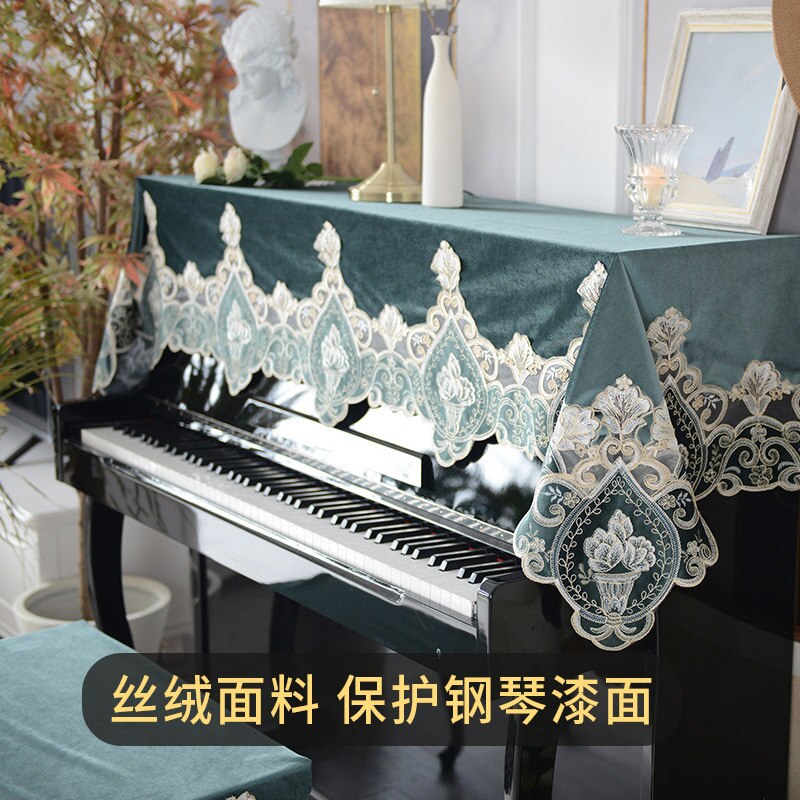 European 73 key keyboard pianos covers embroidered piano cover key covers for house keys modern piano cover keyboard dust cover