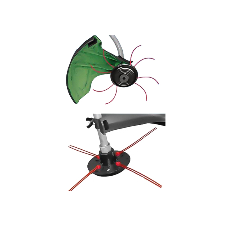 1Pc Universele 4 Lijnen Bump Speed Feed String Trimmer Hoofd Gras Trimmer Hoofd Voor Benzine Grasmaaier Bosmaaier hoofd