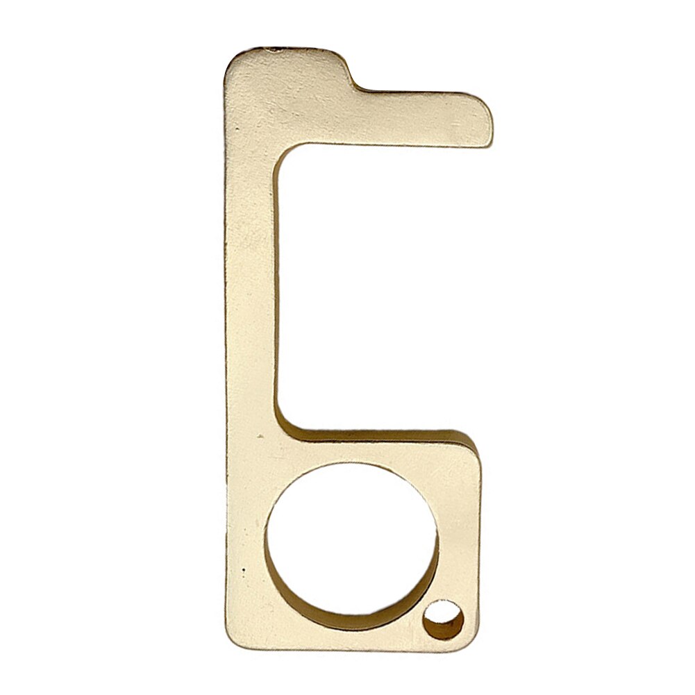 Poignée ouvre-porte fait main sans contact porte-clés hygiénique porte ascenseur artefact porte-clés éviter de toucher la boucle de clé clé propre: D