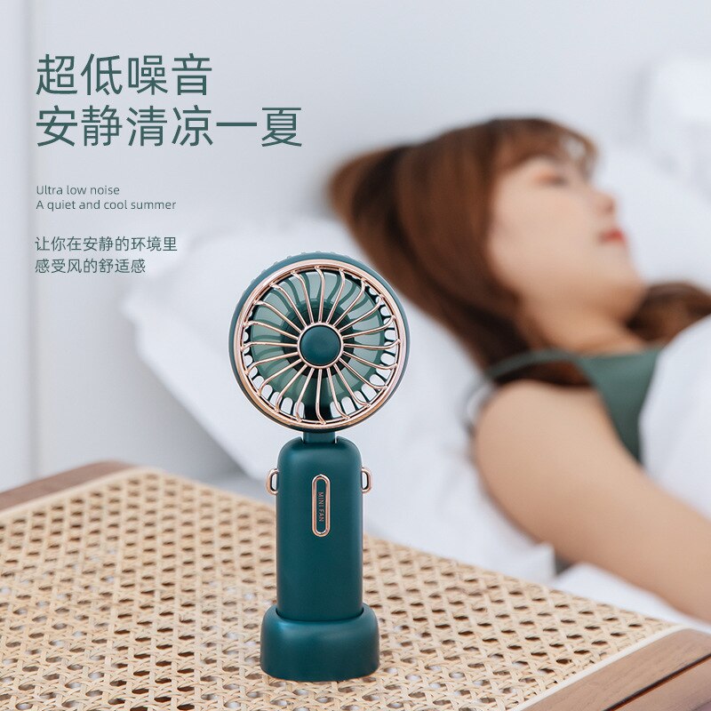 Handheld Fan - 4800mAh Rechargeable Battery - Quiet Operation - Portable USB Mini Fan