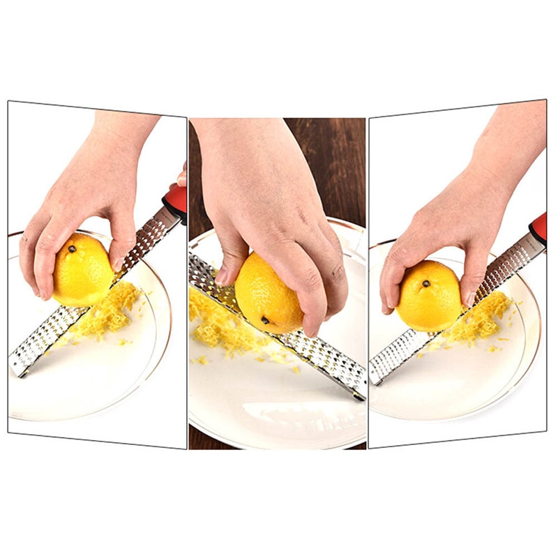 Vegetabilsk citronfrugt skræller ost mikroplan rivejern frugtgrøntsagsværktøj og køkkenudstyr