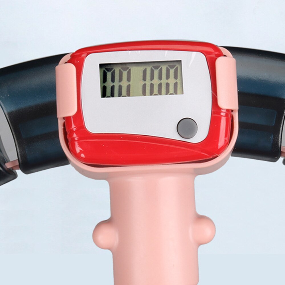 1 pc mave tynd bøjle justerbar elektrisk smart vægttab udstyr talje bøjle tælle bøjle til mænd