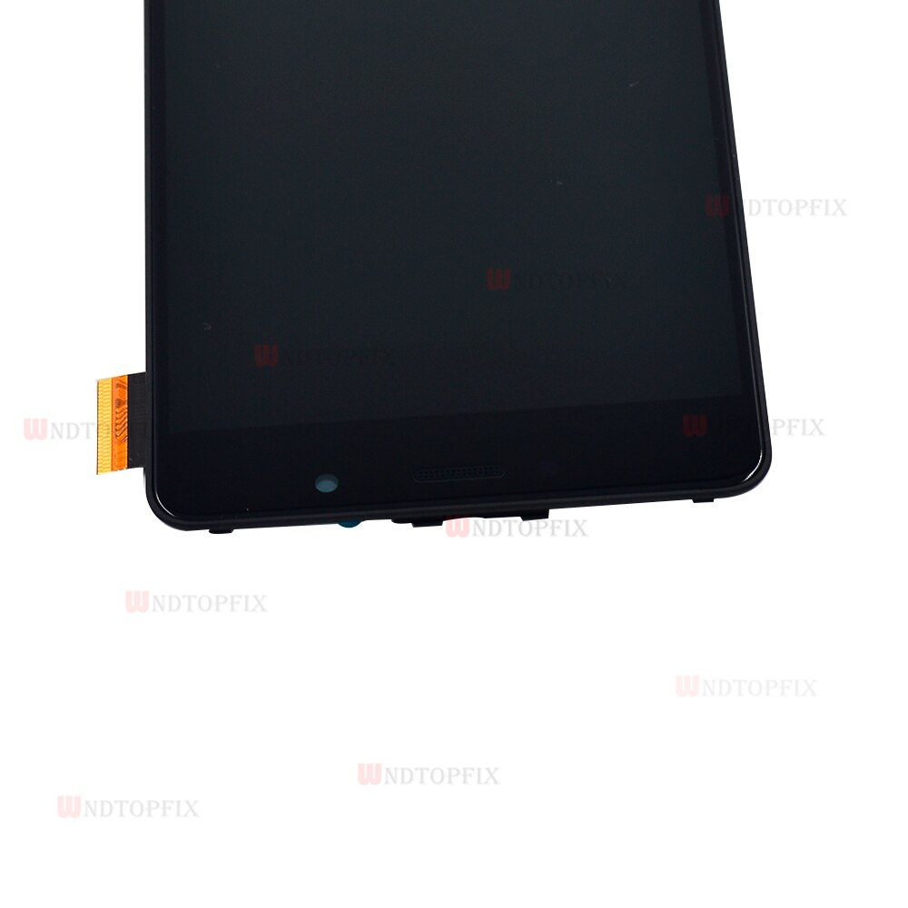 100% testé pour 5.5 "Lenovo P2 LCD écran tactile numériseur assemblée avec cadre pour Lenovo Vibe P2 P2c72 P2a42 LCD