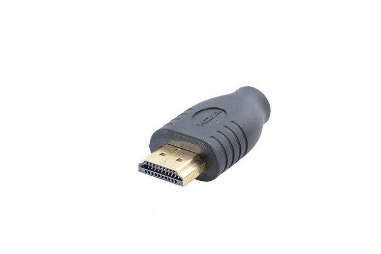 HDMI converter Black Standard HDMI Male Type A to Micro HDMI Type D Female Socket Adapter Mayitr