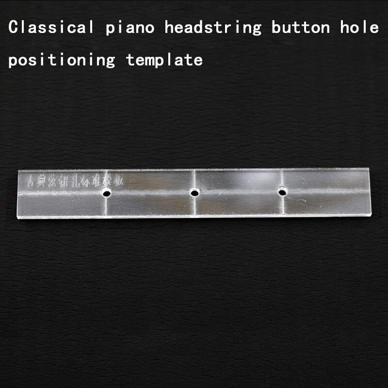Famous Classical Guitar Head Template Shape Chord Knob Hole Site Making Tools Transparent Acrylic Template Guitar Making Mold: Button hole template