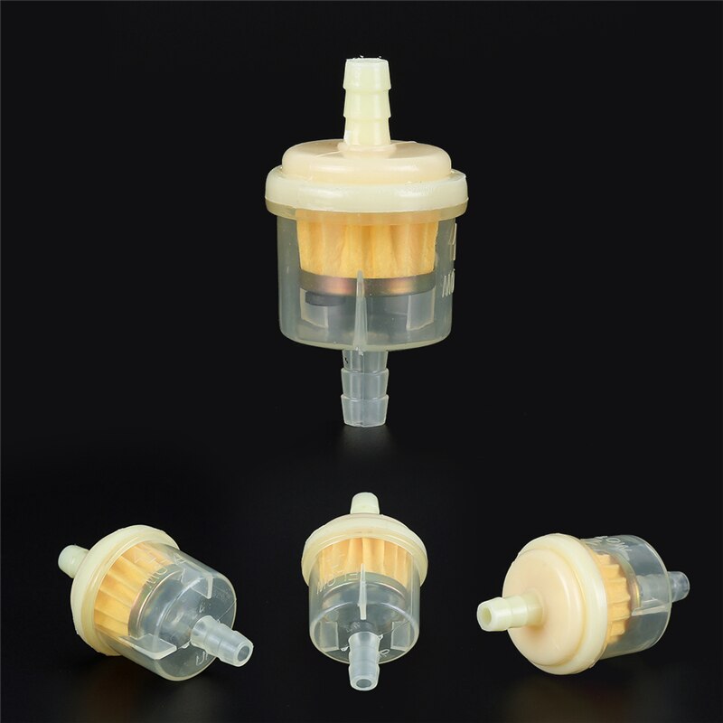 moteur en ligne Carb, huile, moto, véhicule hors route, essence, liquide, filtre à carburant pour Scooter, moto, 10 pièces