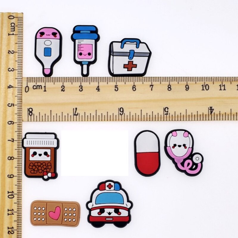 Pack Of 20 Mini Cute PVC Pen Caps Pencil Top Hats Stationery Pen Boxes Pendant (random Style)