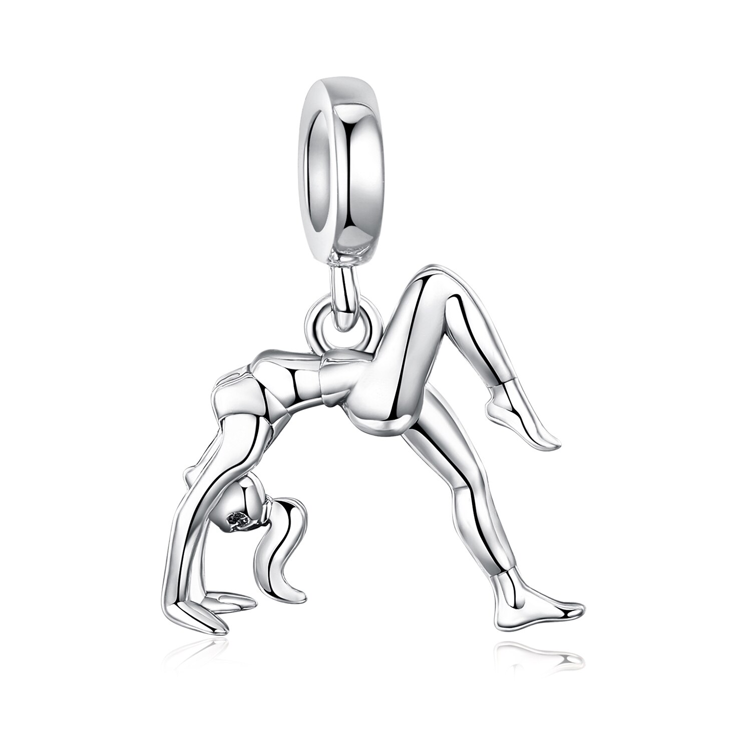 JewelryPalace Dangling Girl 925 Sterling Silver Beads Charms Silver 925 Original For Bracelet Silver 925 original Jewelry Making