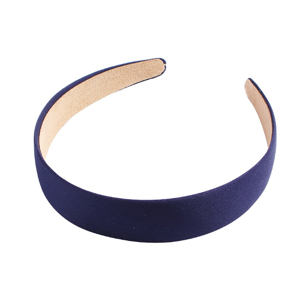 1PC Plastic Canvas Brede Hoofdband Haarband Hoofddeksels Solide Haaraccessoires Voor Vrouwen