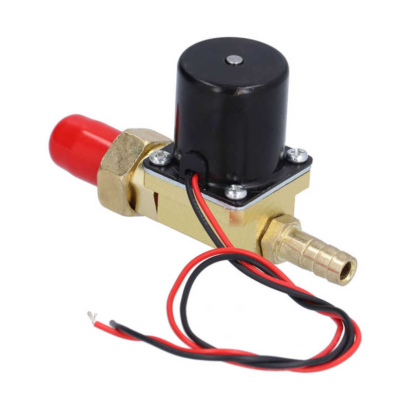 Brass Solenoid Valve DF2-3-B Electric Solenoid Valve 2 Position 2 Way Solenoid Valve for Argon Arc Welding DC 24V
