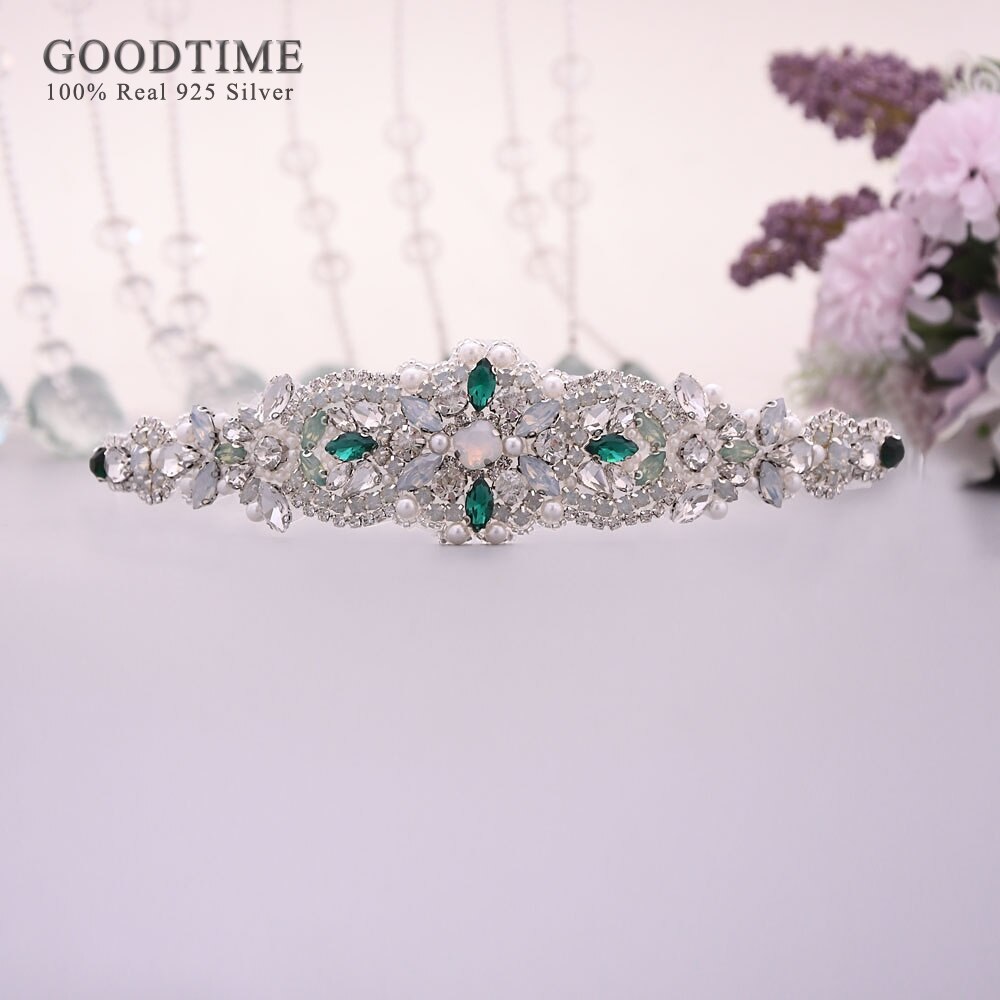 Luxe Handgemaakte Gekleurde Strass Riem Bridal Wedding Riemen Bloem Satijn Trouwjurk Lint Riem Bruidsmeisje Vrouwen Dress Up