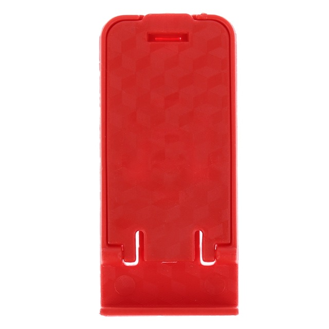 Soportes para teléfono móvil ajustables soporte de montaje portátil bastidores de almacenamiento soporte de mesa multifuncional para iPhone 7 6 5: Red
