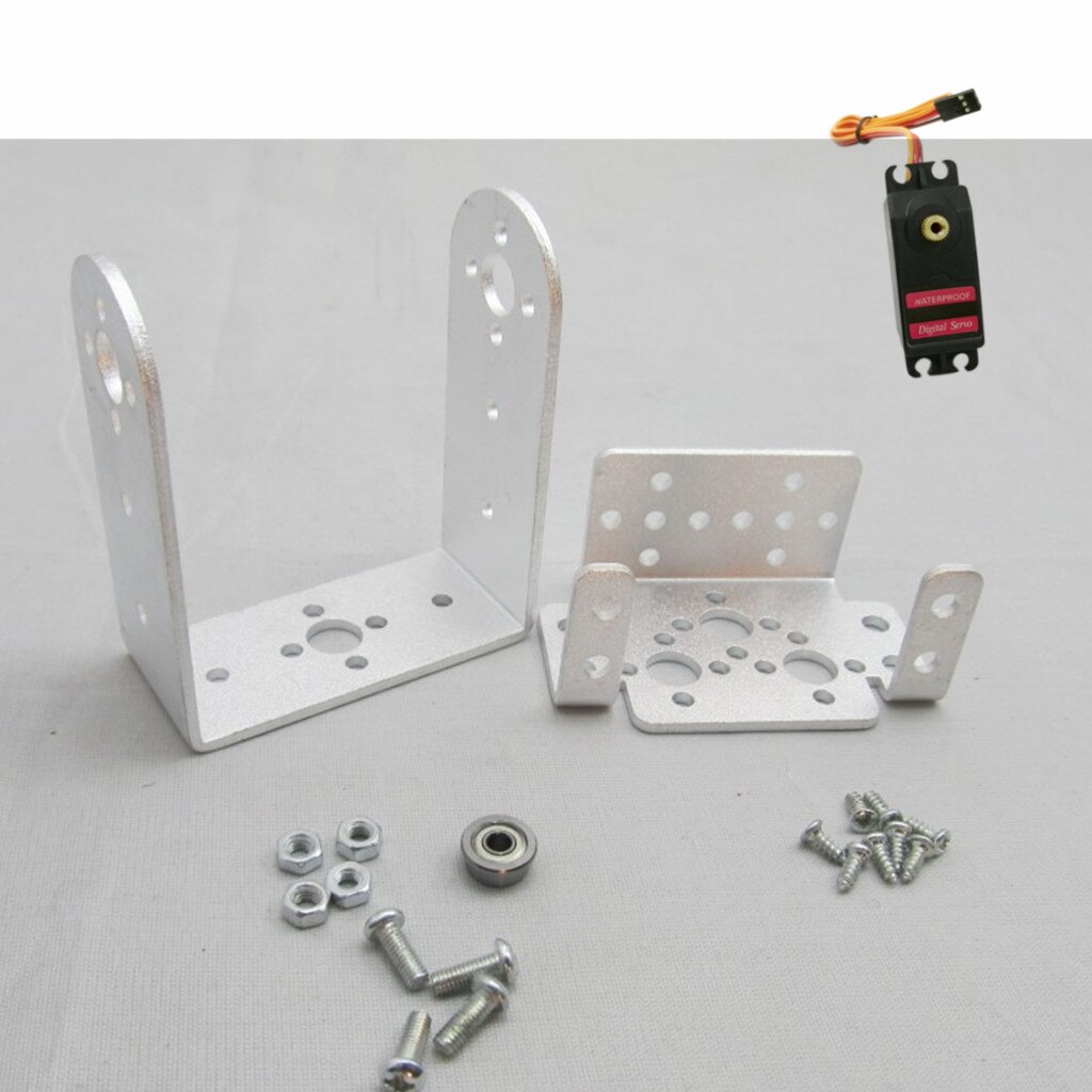Cardan Servo Pan Tilt, pour Robot intelligent de voiture, caméra, comprend 2 Servo DT3316