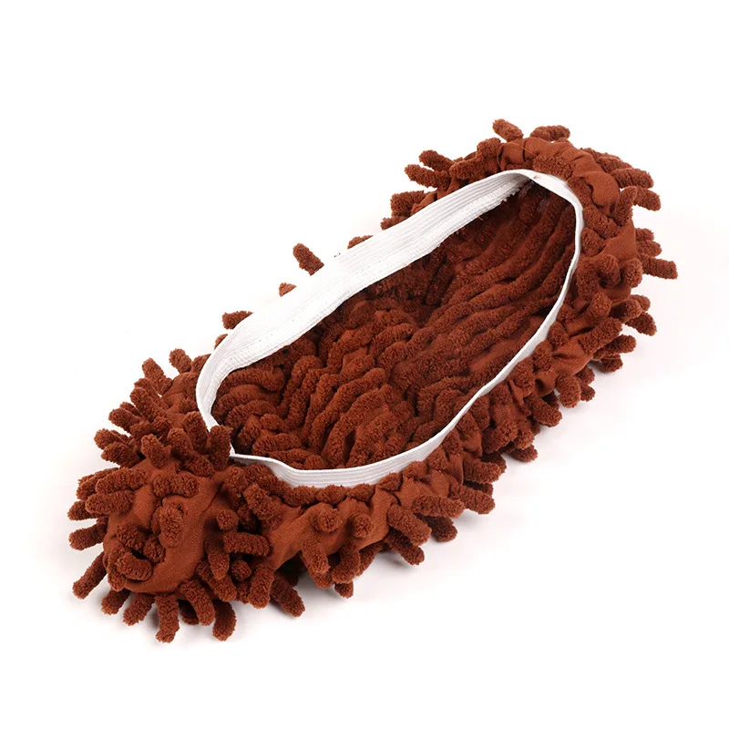 Microfiber Stofdoek Vloerreiniging Badkamer Huishoudelijke Vloerreiniging Mop Cleaner Slippers Luie Overschoen 2 stuks Dweilen Schoenen: lichtgroen