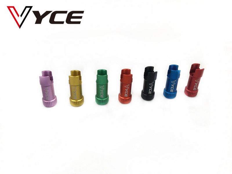 VYCE bicicletta valvola multifunzione in lega di alluminio strumento brevetto baionetta smontaggio valvola aria vuoto è adatta per pinza a baionetta