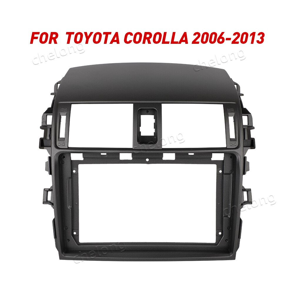 2Din Auto Dashboard Frame Fit Voor Toyota Corolla ... – Grandado