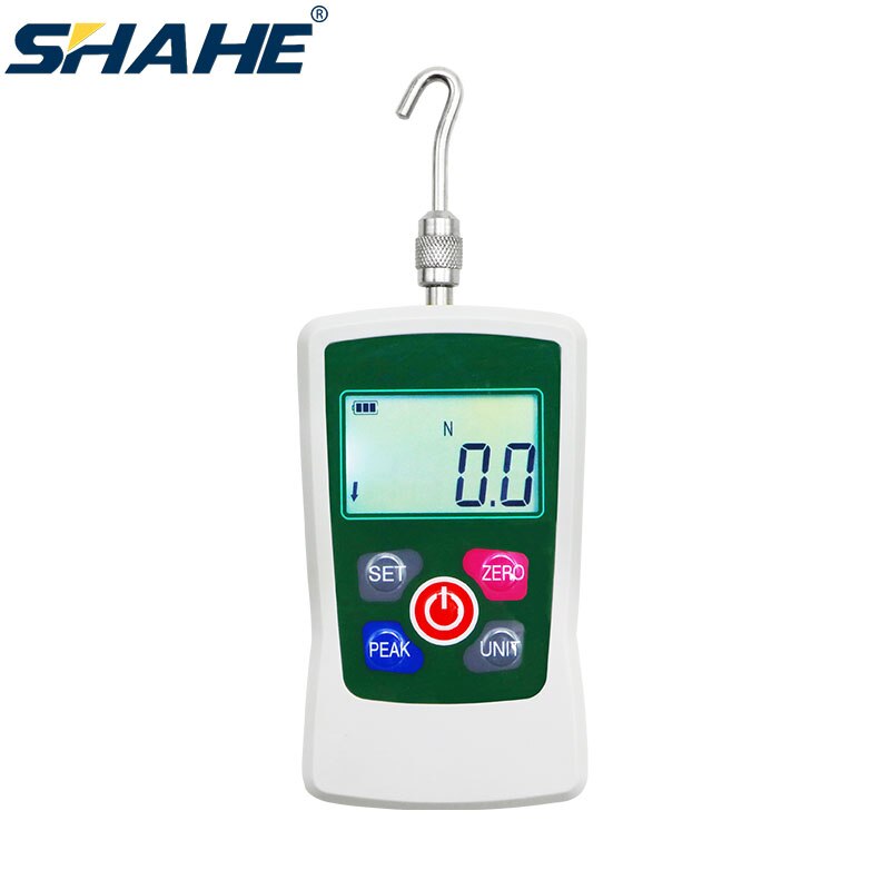 SHAHE Digital Force Gauge With Backlight Electronic Push Pull Force Gauge Digital Dynamometer Portable Pull Tester