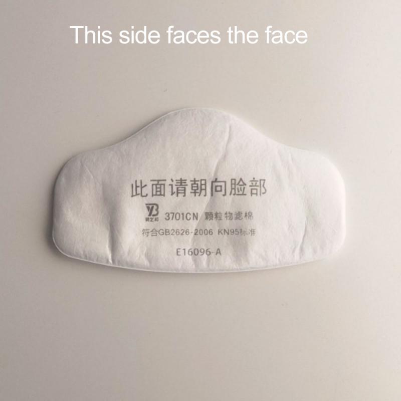 Máscara de Gas de media cara respiratoria a prueba de polvo filtros de alta eficiencia protección de grado Industrial Anti PM2.5 almohadilla de máscara respiradora