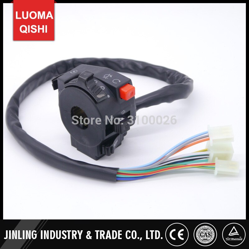 Multifunction Control Inhibitor Handle Switch Fit For China ATV Jinling JLA-13T-2 110cc 150cc 200cc 300cc Quad Bike Parts