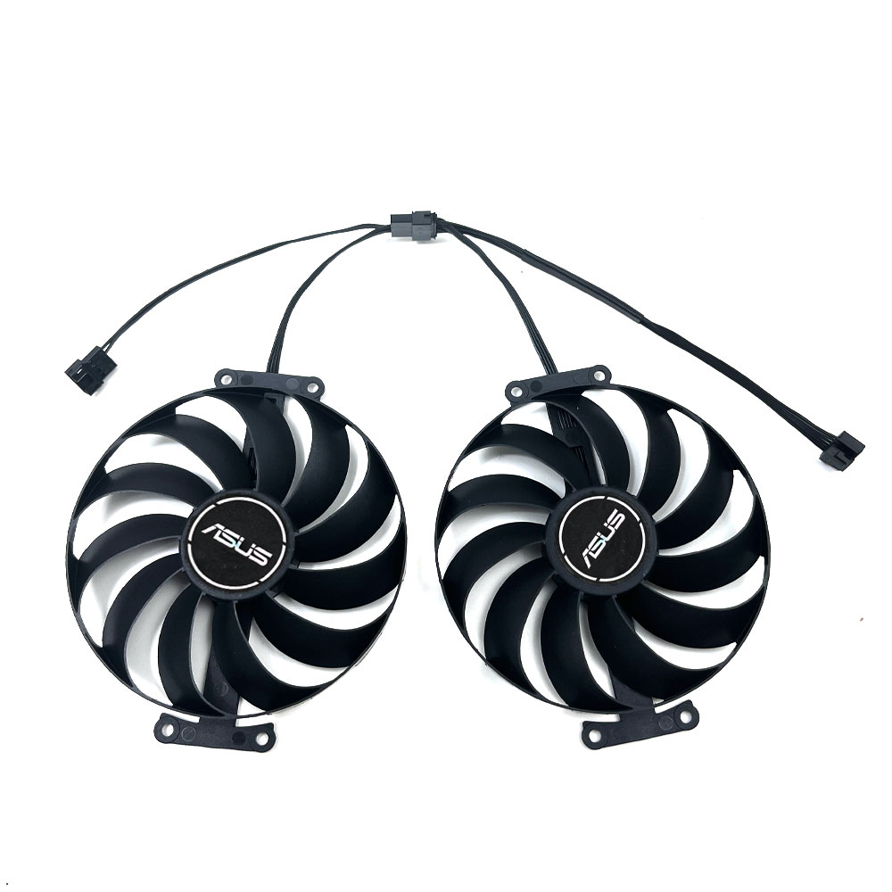 1SET 7PIN 95MM DUAL-RTX 3060TI-O8G-V2 GPU Fan，For ASUS Dual GeForce RTX 3070、RTX 3060 TI-O8G-V2 Graphics card cooling fan