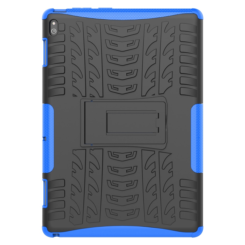 For Lenovo Tab E10 Case 10.1 inch TB-X104F TB X104F Case Shockproof Armor TPU+PC Hybrid armor Stand Tablet Cover: Blue