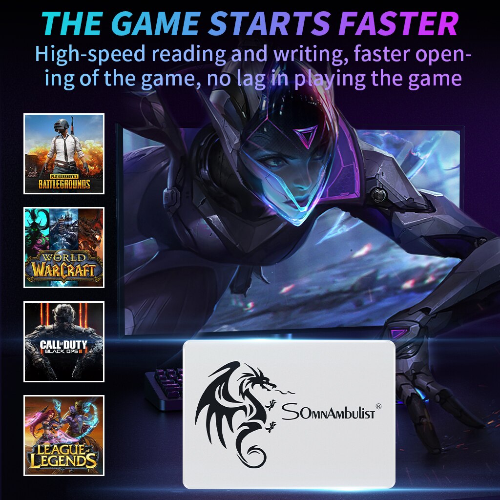 Ssd Sata3, Ingebouwde Harde Schijf, Geschikt Voor Computers, Notebooks En Desktops, 240Gb, 120Gb, 480Gb, 2Tb 2.5