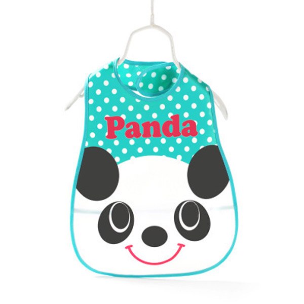 Waterdicht Makkelijk Schoon EVA Slabbers Appron Met Front Packet Bus Pigy Panda Olifant Eten Cover Feeding Baby Burp Doeken