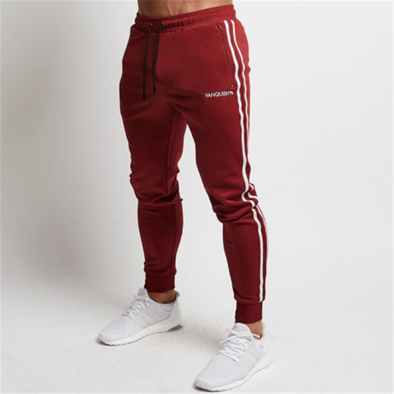 Heren Sport Broek Lange Broek Fitness Workout Joggers Gym Joggingbroek