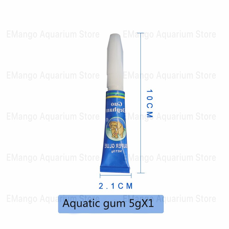 1/3/5 /10pc Aquarium Moss Glue Aquascaping Glue Diy Adhesive Glue Can Use In Water For Aquatic Plants Fish Tank Marine T: Aquatic glue / 10pcs