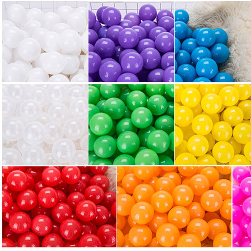 100x Eco Friendly Ball Plastic Ocean Ball Water Pool Ocean Wave Ball Outdoor Toy