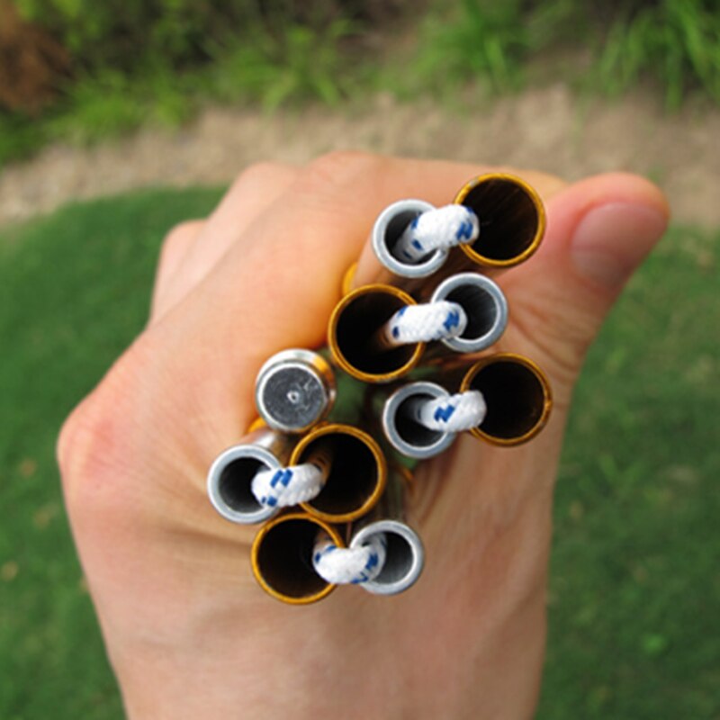 2 stk / sæt udendørs camping teltstang aluminium teltstang reserve udskiftning 8.5mm telt støtte stænger telt tilbehør