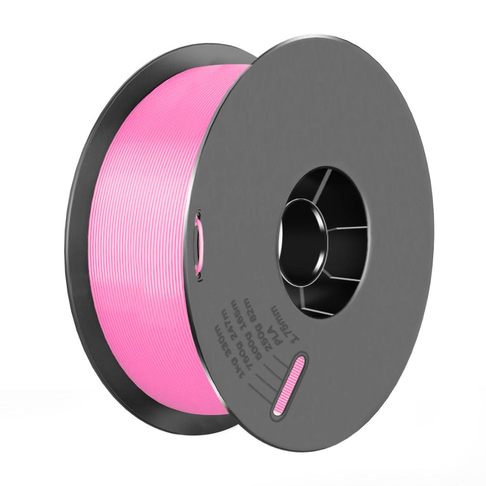 SIMAX3D 1.75mm PLA filament consumables 3D printer parts extruded plastic spool mpressora with all biodegradable resin: PLA Pink
