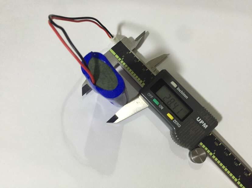 Äkta original 14650 litium laddningsbart batteri 1500 mah 7.4v ficklampa med kontakt laddningsbar li-ion cell