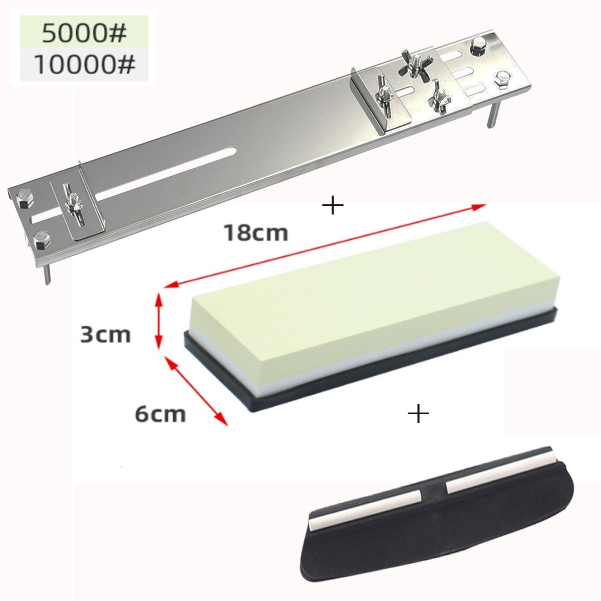 Stainless Steel Sink Sharpening Stone Holder Adjustable Length Whetstone Non-slip Base Knife Sharpener Grindstone Accessories: MULTI