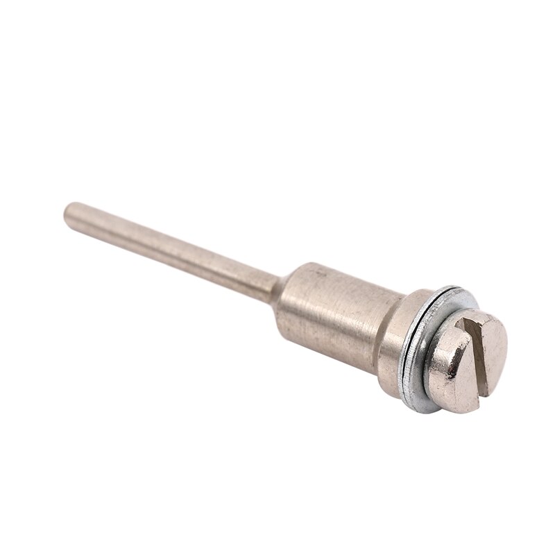 Mandril de corte Hss, soporte de disco de rueda de corte fijo, mandril de tornillo para Dremel Jun13, 3,17 Mm, 5 unids/lote
