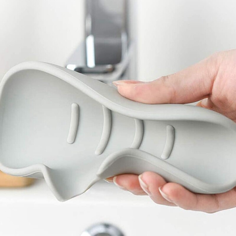 3Pcs Afvoer Zeepbakje, Zeep Stand Met Douche/Badkamer, zelflozend Waterval Zeepbakje Houden Zeep Droog