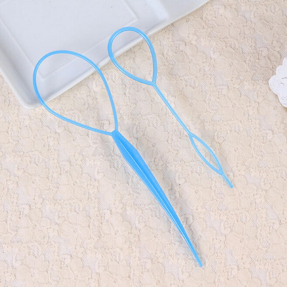 2 Stück ziehen Stift Haar Eisstockschießen Ball Kopf Haar Locken wickler aufbringen lockiges Haar Werkzeug geflochtene Nadel Haar Locken wickler einstellen Haar Nadel бигуди: verrotten