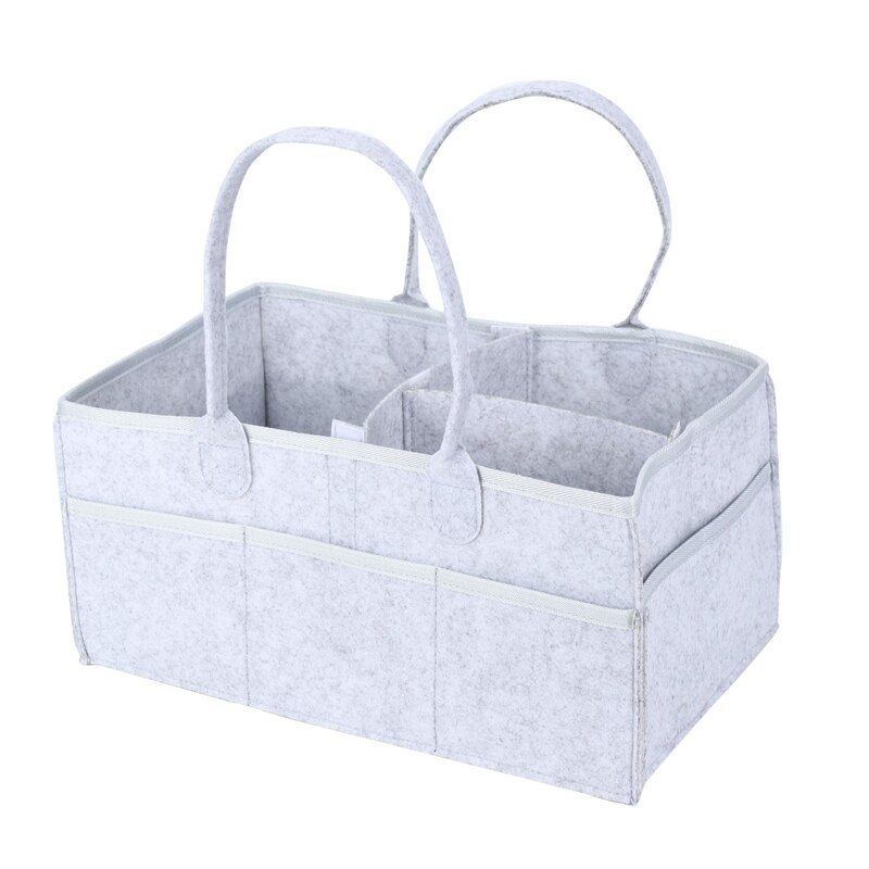 baby bleie caddie arrangør bærbar holder bag til stellebord og bil, barnehage nødvendigheter oppbevaringskasser