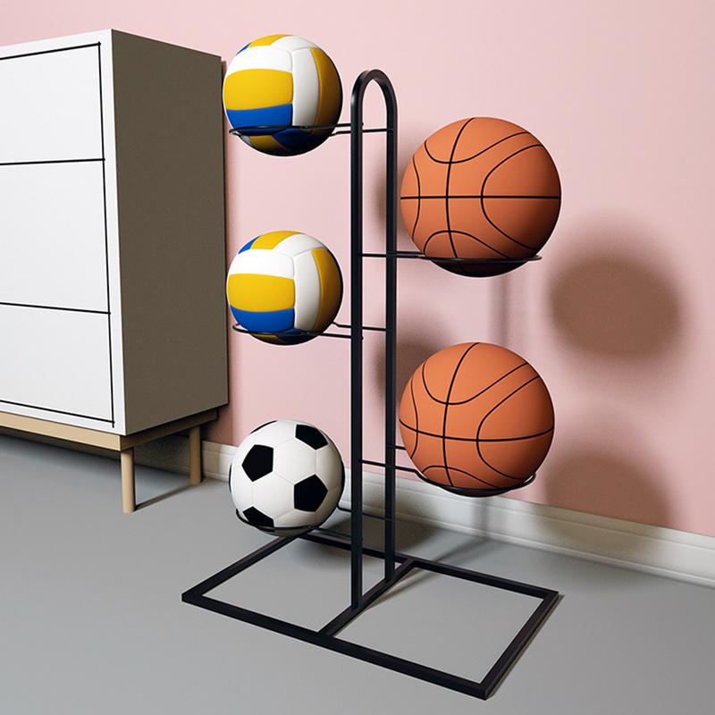 Indoor Children Basketball Storage Rack Put Ball Football Storage Basket Placed Rack Kindergarten Volleyball Stand Holder Space