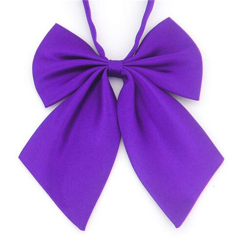Bow Ties for Women Bowties Ladies Girls Trendy Style Bow Knot Neck Tie Cravat Casual Party Banquet Bow Tie: Purple