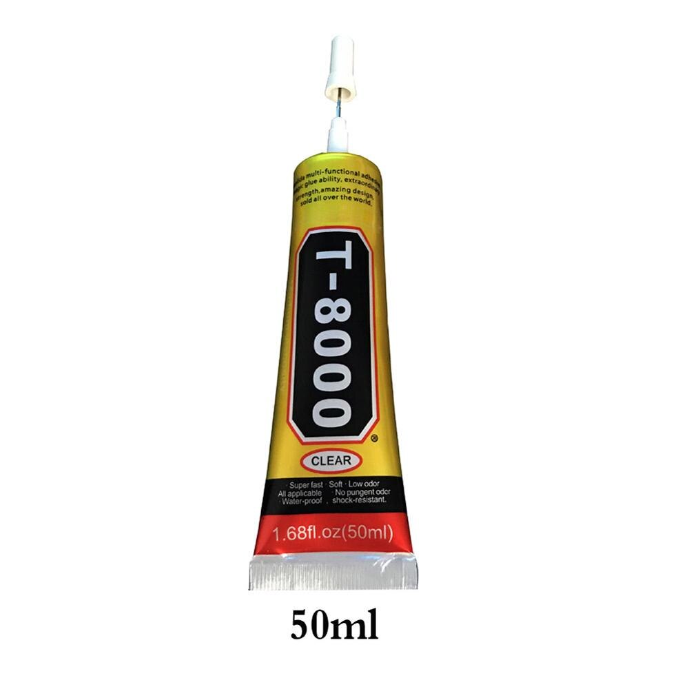 15/25/50/110ML E6000/E7000/T7000/T8000 Glue DIY Crystals Jewellery Tool Glue Strength Adhesive Liquid Glue For Craft Work Making: T8000 50ML