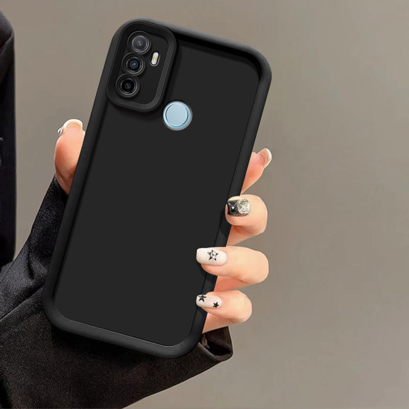 Para Samsung Galaxy M21 funda protectora a prueba de golpes M21 funda de teléfono trasera mate SM-M215F funda protectora sensación de piel: Verde militar