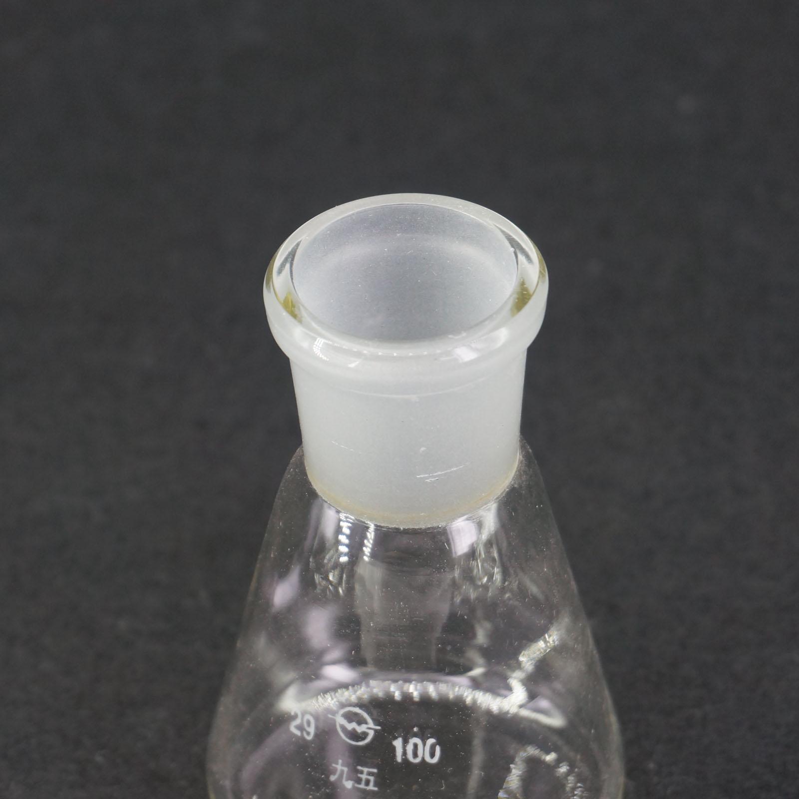 100ml Quickfit 29/32 Joint Lab Conical Flask Erlenmeyer Boro Glass Graduated
