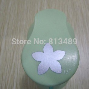 fleur 1.5 ''(35mm) scrapbooking poinçons perforatrice scrapbooking coupe-papier enfant artisanat poinçon Embosseuse jouet d'enfant S2936-7