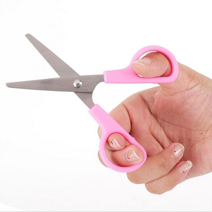 Deli 6021 Safety Scissors. Children's Hand-made Scissors for Multi-functional Children's Art Students
