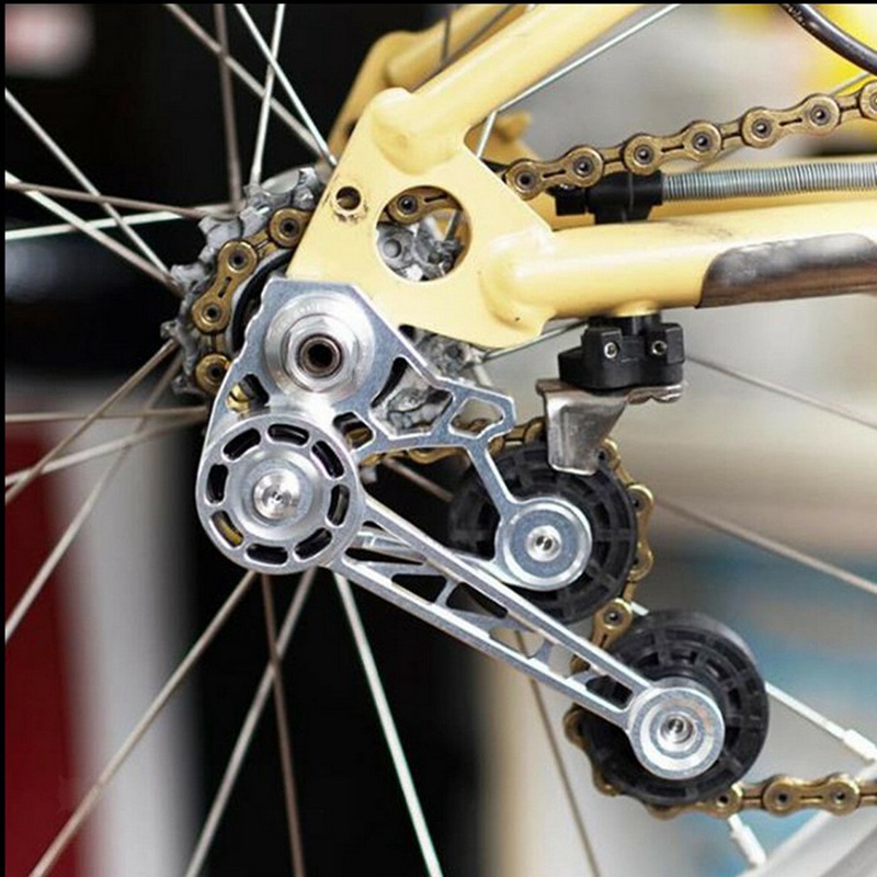 Folding Bike Chain Guide Single-Disc 2/3/6 Speed Rear Derailleur Chain Tensioner For Brompton Derailleur Bike Inner Outer Shift