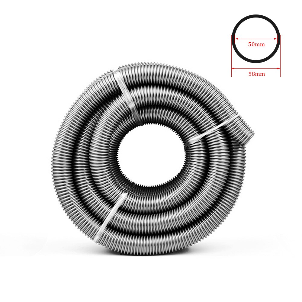 Tubo de aspiradora interior de 50mm, accesorio de repuesto para tubo de aspiradora, manguera de rosca, paja, fuelle de fábrica
