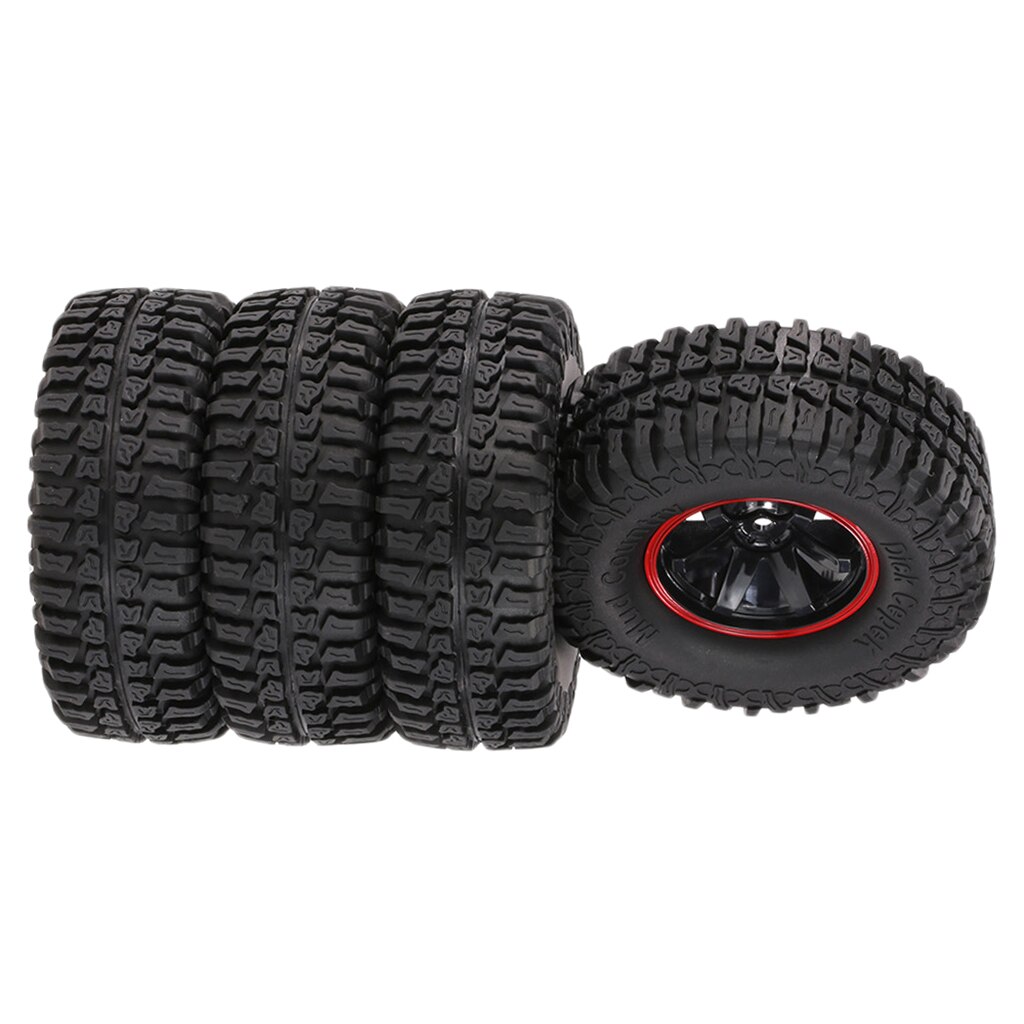 1.9 ruote e Pneumatici Set di 103 millimetri per 1/10 Bilancia RC Crawler Axial SCX10, D90, CC01 - 4 Pz/set