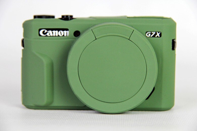 Étui pour appareil photo pour Canon G7X/G7X Mark II sac photo en Silicone housse de protection du corps
