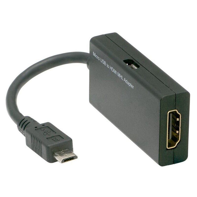 Micro-Usb Naar Hdmi Adapter Voor Tv Monitor 1080P Hd O Kabel En Hdmi Video Converter Voor Samsung huawei Htc Mhl Apparaat